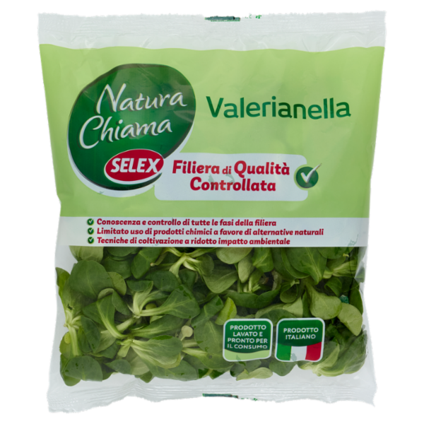 Selex Natura Chiama Valerianella Lavata e Pronta per il Consumo 80 g