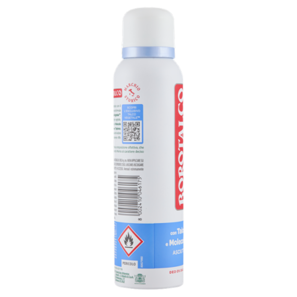 Borotalco purø Profumo di Brezza Marina Deo 0% Sali 150 ml