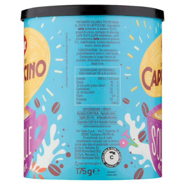 Selex Preparato per Cappuccino 175 g