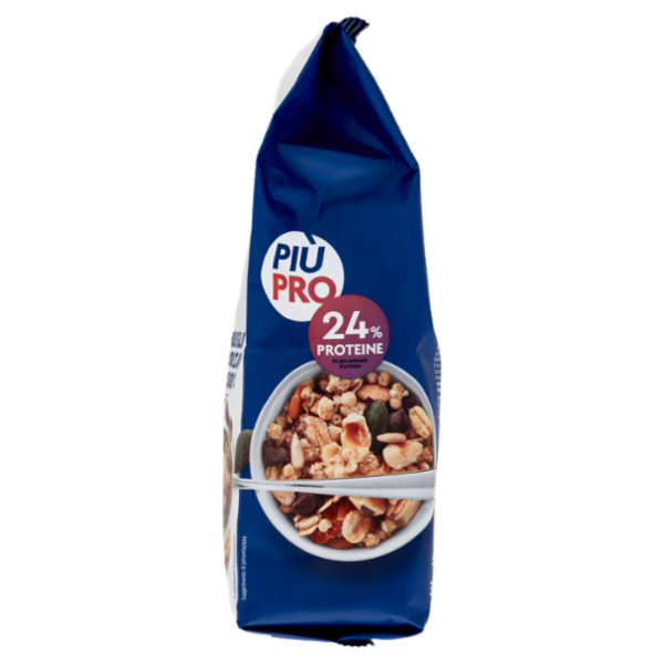 Piùpro Muesli Croccante con Cioccolato ad Alto Contenuto di Fibre 300 g