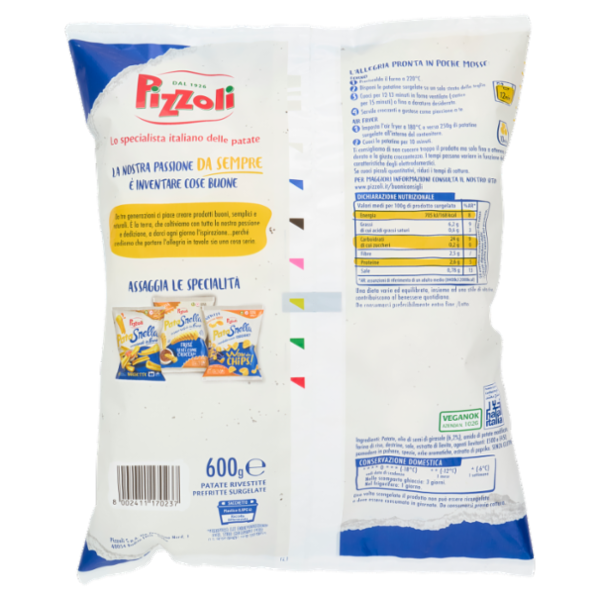 Pizzoli PataSnella Una Tira l'Altra 600 g
