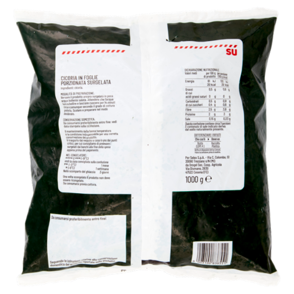 Sù Cicoria a Cubetti Surgelata 1 kg