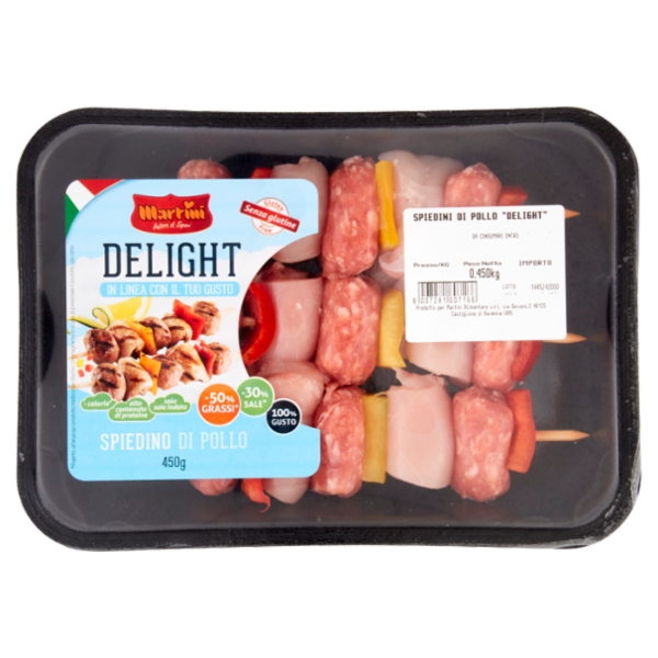 Martini Delight Spiedino di Pollo 0,450 kg