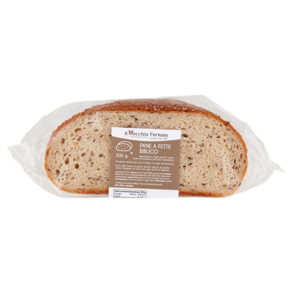 il Vecchio Fornaio Pane a Fette Biblico 300 g