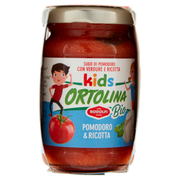 Ortolina kids Bio Pomodoro & Ricotta 2 x 100 g
