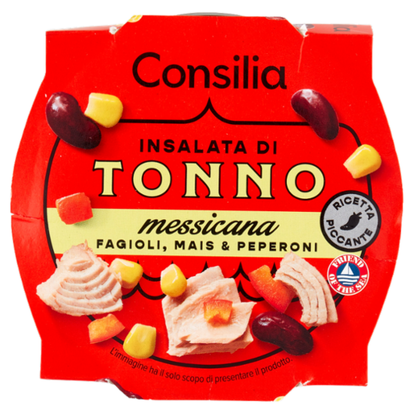 Consilia Insalata di Tonno alla Messicana 160 g