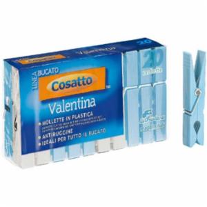 Cosatto Valentina Mollette Colorate Laundry 20 Pezzi