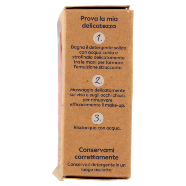 Nivea Naturally Clean Detergente Viso Solido Struccante 75 g