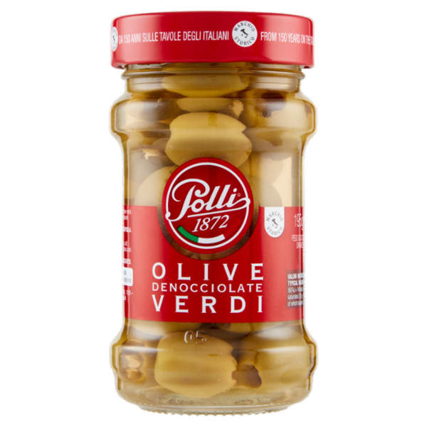 Polli Olive Denocciolate Verdi 195 g
