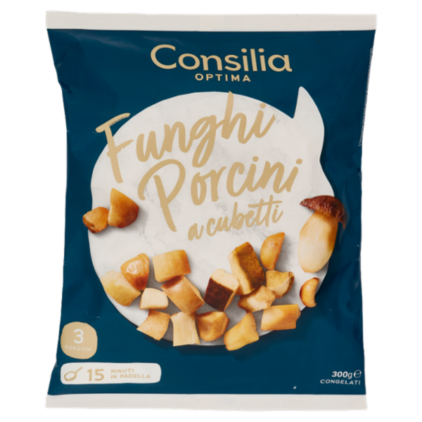Consilia Optima Funghi Porcini a Cubetti Congelati 300 g