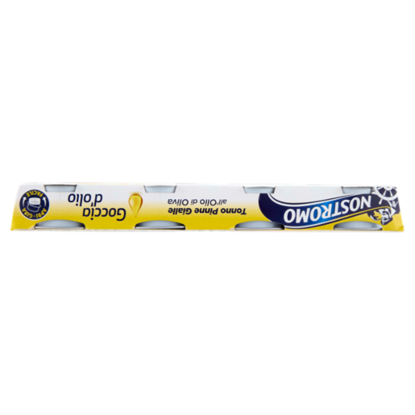 Nostromo Goccia d'olio Tonno Pinne Gialle all'Olio di Oliva 4 x 65 g