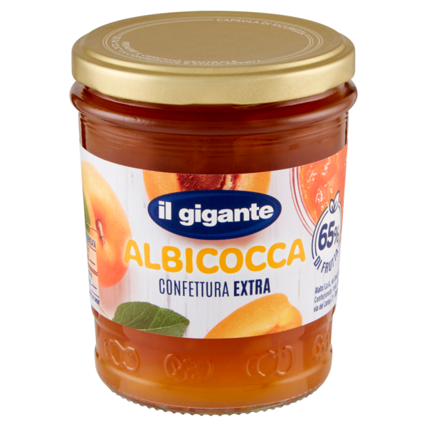 IL GIGANTE Albicocca Confettura Extra 320 g