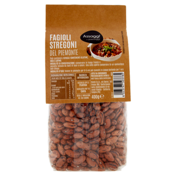 Assaggi e paesaggi Fagioli Stregoni del Piemonte 400 g