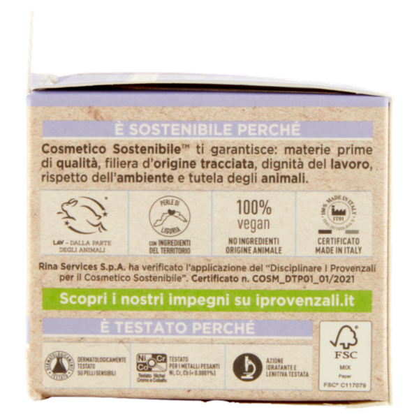 I Provenzali Bio Crema Gel Biologica Lavanda Ligure 50 mL