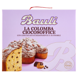 Bauli La Colomba Ciocosoffice Con Cioccolato Extrafondente e Mandorle 750 g