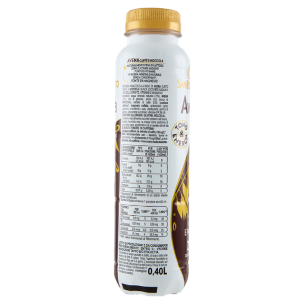 San Benedetto Avena Caffè e nocciola 0,40L