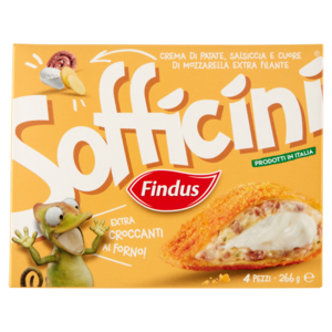 Sofficini Findus 4 Sofficini Salsiccia e Patate Più Mozzarella 266 g