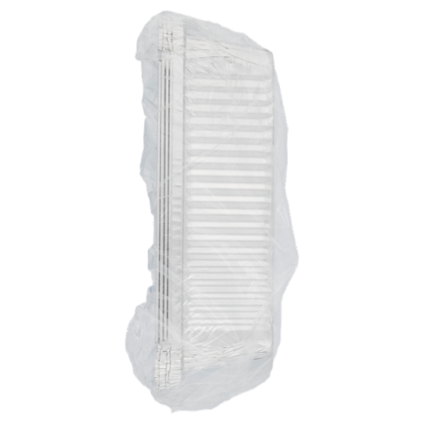 Frio Vaschette in Alluminio con Coperchio 2 Porzioni 4 pz