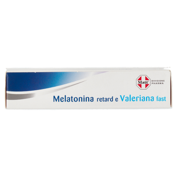 Matt Divisione Pharma Melatonina retard e Valeriana fast Sonno e Relax 30 compresse 12 g