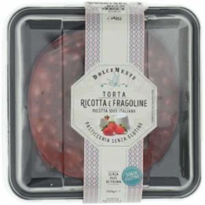 Torta Cheesecake Ricotta e Fragoline 350g