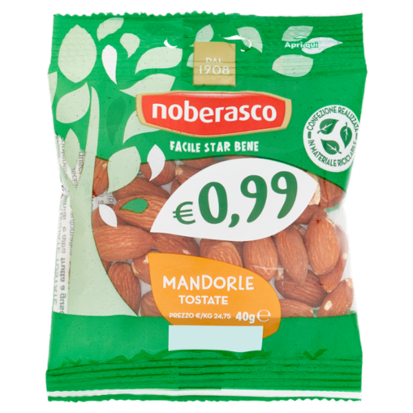 noberasco € 0,99 Mandorle Tostate 40 g