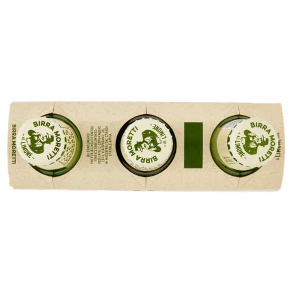 Birra Moretti al Limone 3 x 33 cl