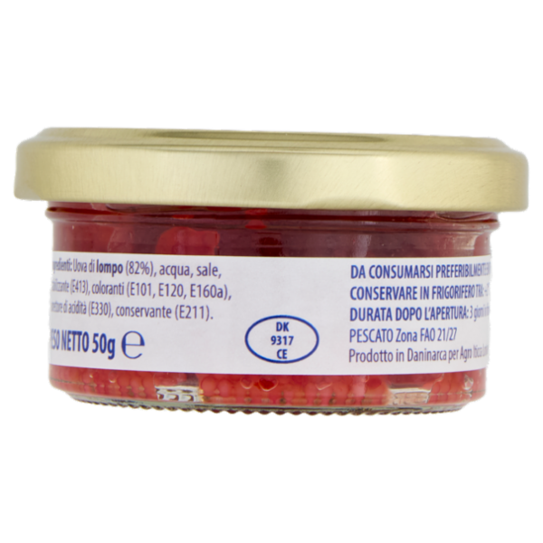 Fjord Uova di Lompo Rosse 50 g