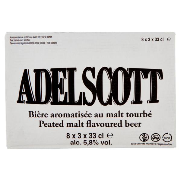 Adelscott 8 x 3 x 33 cl