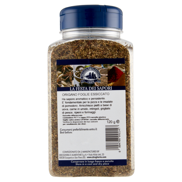 Drogheria & Alimentari La Festa dei Sapori Origano foglie 120 g