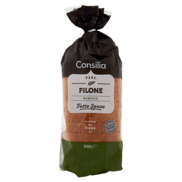 Consilia Pane Filone Rustico a Fette 500 g