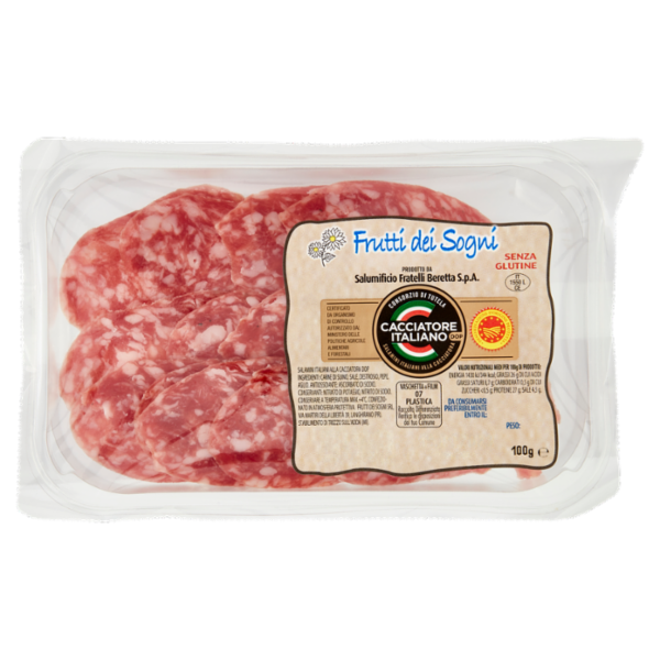 Frutti dei Sogni Salamini Italiani alla Cacciatora DOP 100 g