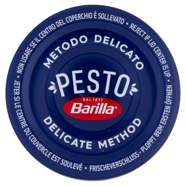 Barilla Pesto Basilico e Rucola Condimento e Sugo per Pasta 190 g