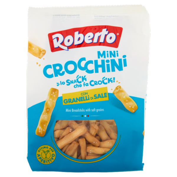Roberto Mini Crocchini con Granelli di Sale 150 g