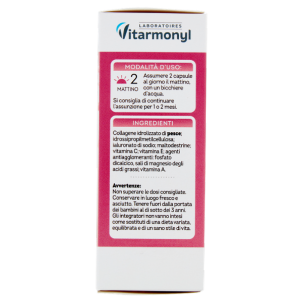 Laboratoires Vitarmonyl Acido Ialuronico e Collagene Anti Age 30 Capsule 13,7 g