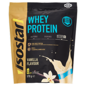 Isostad Whey Protein Vanilla Flavour, Preparato In Polvere Ricco In Proteine, Low Sugar - 570 g