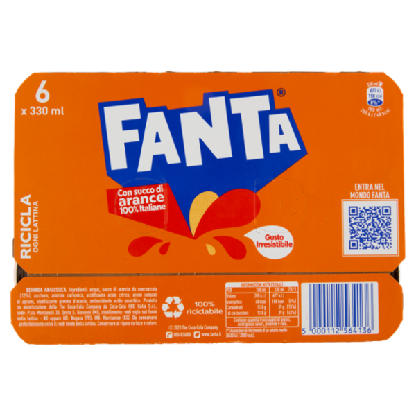 Fanta Original 6 x 33 cl