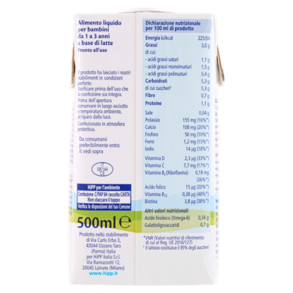 HiPP Combiotic Latte Crescita 3 500 ml