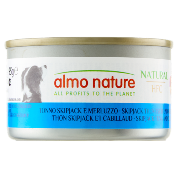 almo nature HFC Natural Tonno SkipJack e Merluzzo 95 g