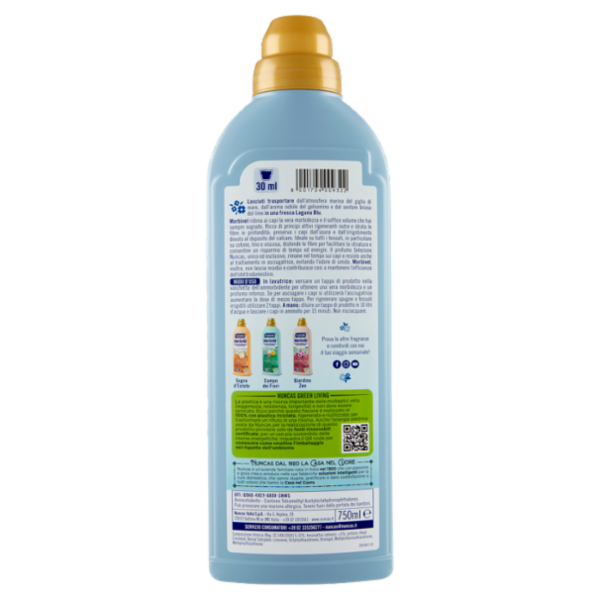 nuncas Morbivel Ammorbidente concentrato Laguna Blu 750 ml
