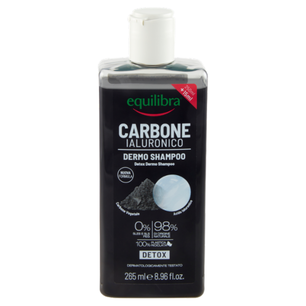 equilibra Carbone Ialuronico Dermo Shampoo Detox 265 ml