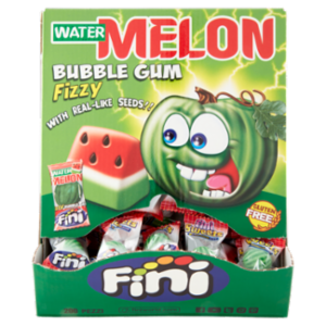 Fini Watermelon Bubble Gum Fizzy 200 Pz