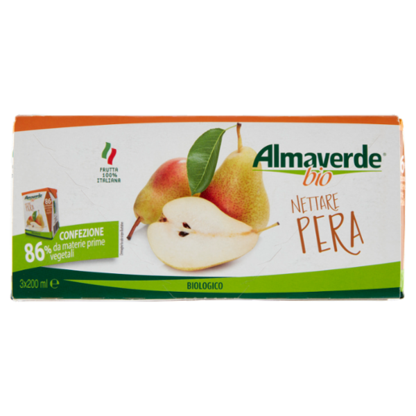 Almaverde bio Nettare Pera 3 x 200 ml