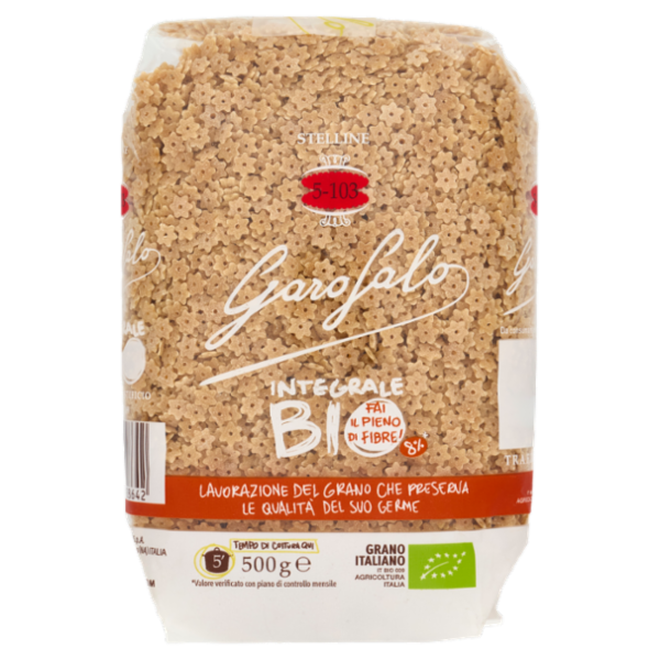 Garofalo Integrale Bio Stelline 5-103 500 g