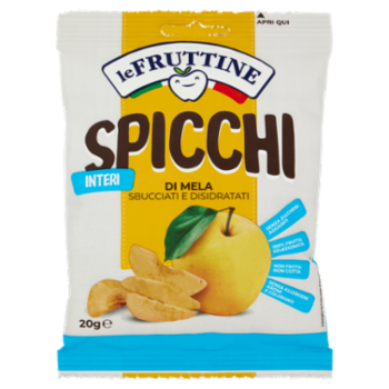Le Fruttine Spicchi Interi Di Mela 20 g