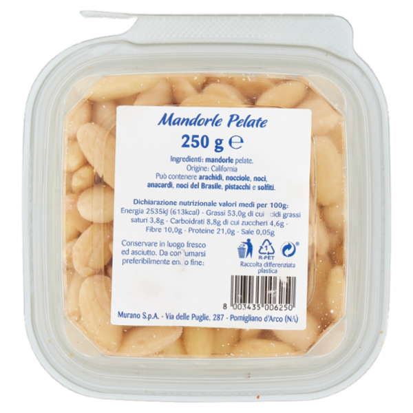 Fatina Mandorle Pelate 250 g