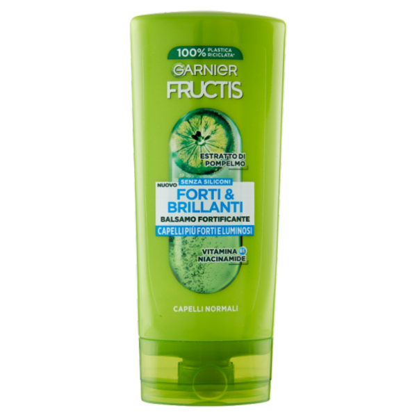 Garnier Fructis Balsamo Forti & Brillanti, per capelli normali, 200 ml