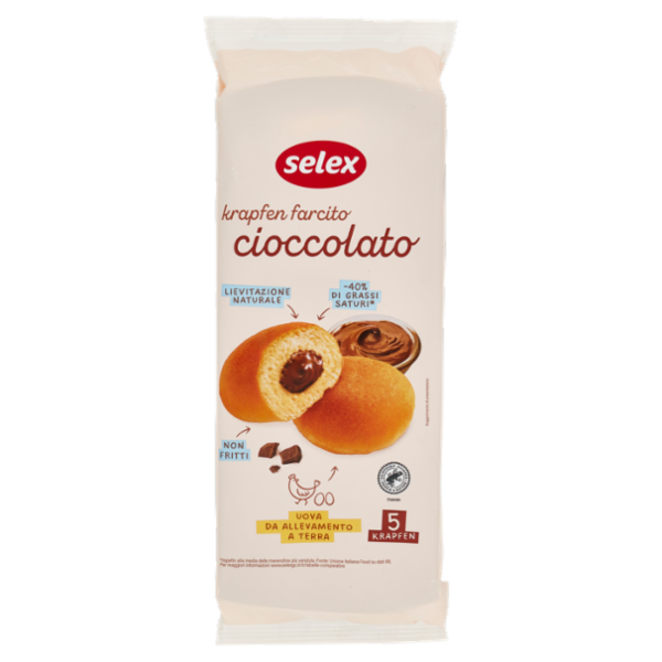 Selex Krapfen Farcito Cioccolato 5x42 g