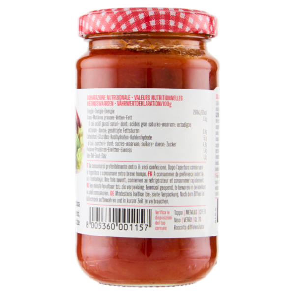 Le Conserve della Nonna Ragù di Verdure 190 g