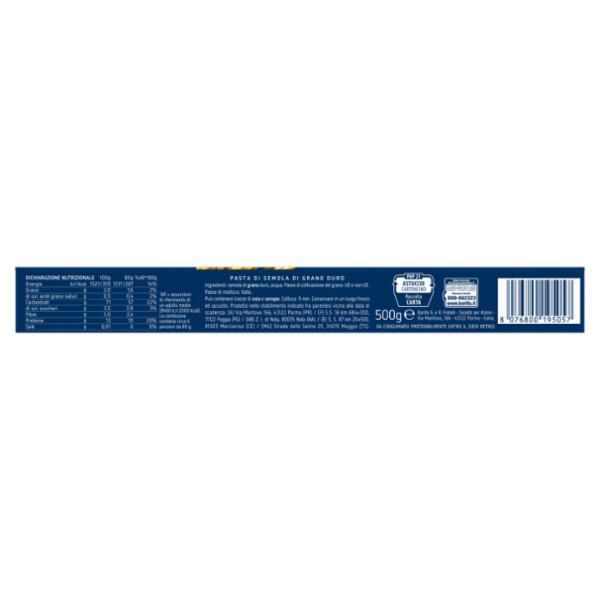 Barilla Pasta Spaghetti n.5 500g