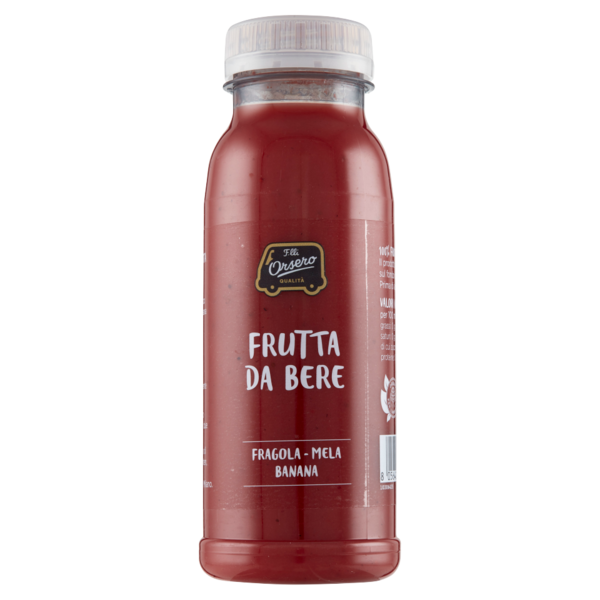 F.lli Orsero Frutta da Bere Fragola - Mela - Banana 250 ml